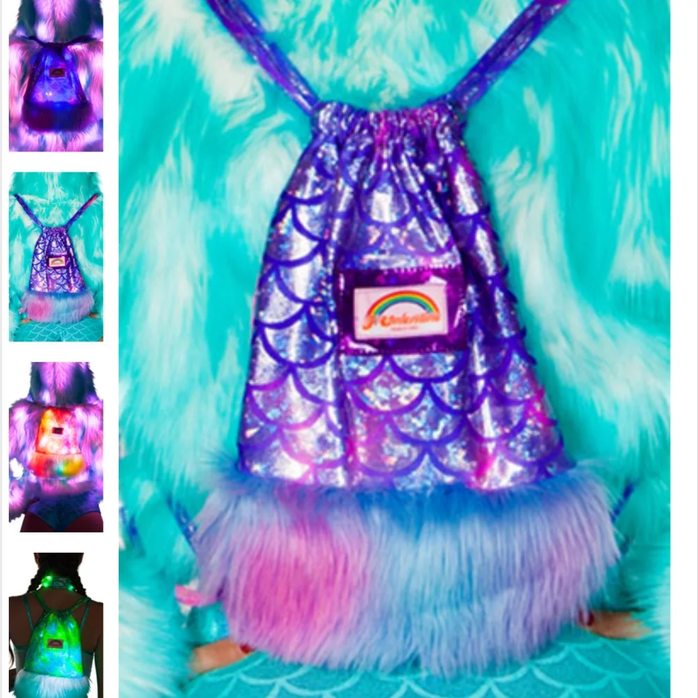 New✨Light-Up Mermaid Backpack - Picture 10 of 11